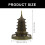 2 Mini- -Statue Legierung Mit Blumendraht 4