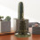 2 Mini- -Statue Legierung Mit Blumendraht 7