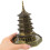 2 Mini- -Statue Legierung Mit Blumendraht 10