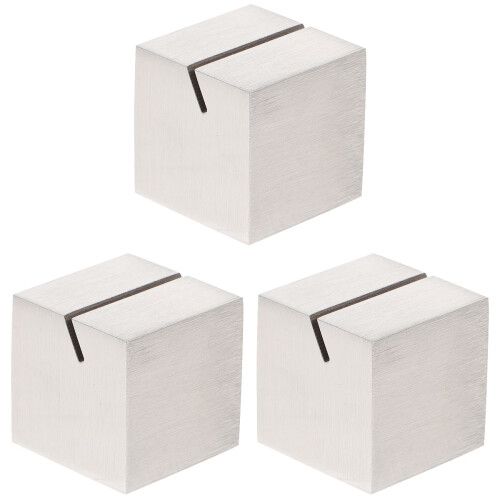 3 Platzkartenhalter Nummer Kartenständer 1