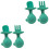 2 Sets Draagbare Babyvork Peuter Zuigeling 4