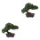 2Stk Künstliche Im Topf Bonsai 4