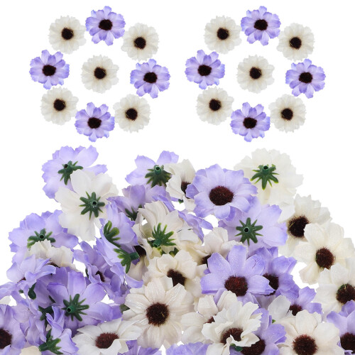 200 Mini Sonnenblumenköpfe Für Bastelarbeiten 2