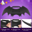 Κούκλα Batman με σχέδιο, ρυθμιζόμενη εφαρμογή και άνετη, ελαφριά τσόχα, για 4