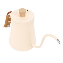 Pour Over Kaffee Kanne 600ml Schnabelkessel Teekanne Edelstahl Innen Außen