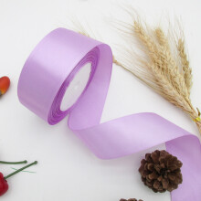 Satinband zum Verpacken von Geschenken, einseitig gewebtes Polyestergewebe mit glatter, glänzender Oberfläche, vielseitig verwendbar, z. B. für