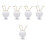 5 Sets Golfball Stifthalter Schreibtisch Organizer 6
