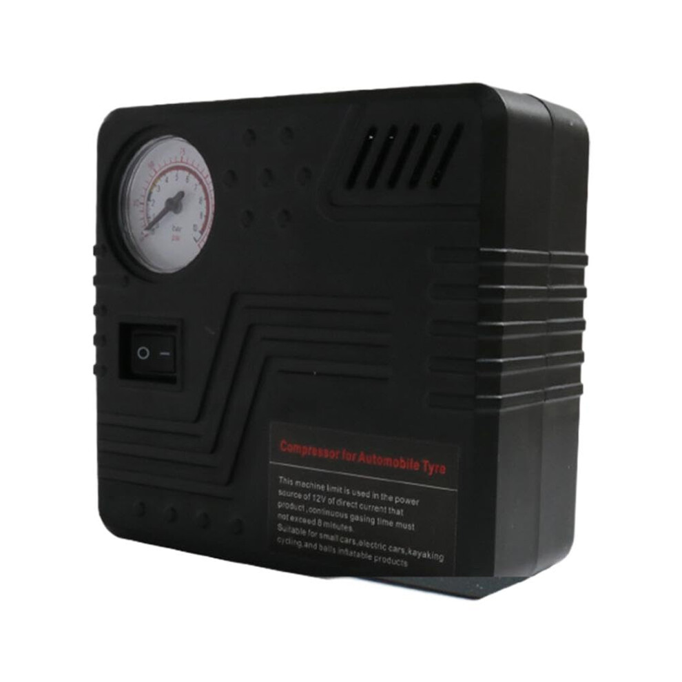 Car Emergency Auto Pump 12V Tire Inflator With Gauge Pressure Cigarette Lighter Connector 9067246105891