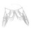 Elegant Rhinestones Embellished Shoulder Chain Multi-Silver 1