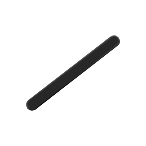 Ergonomic Silicone Stirring Utensil Steel Insert-Black
