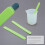 Ergonomic Silicone Stirring Utensil Steel Insert-Black 3