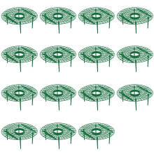 Strawberry Supports For Vines, Plant Stand Growing Frame Holder, Balcony Greenhouse Rack, 15Pack Green
