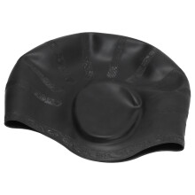 Siliconen zwemmutsen met 3D-oorzakjes, unisex waterdichte zwemmutsen voor lang en kort haar, antislip en duurzame zwemmutsen voor dames, heren en