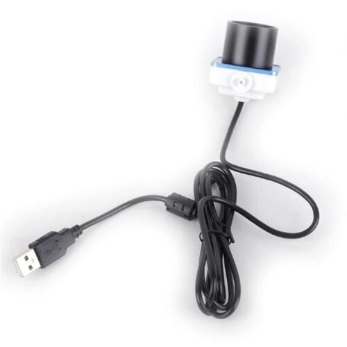 Microscope Accessories 1.25Inch USB Eyepiece Camera, 800,000Pixel Electronic Eyepiece, Durable USB Interface 2