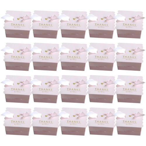 60 -Pralinenboxen Gastgeschenke