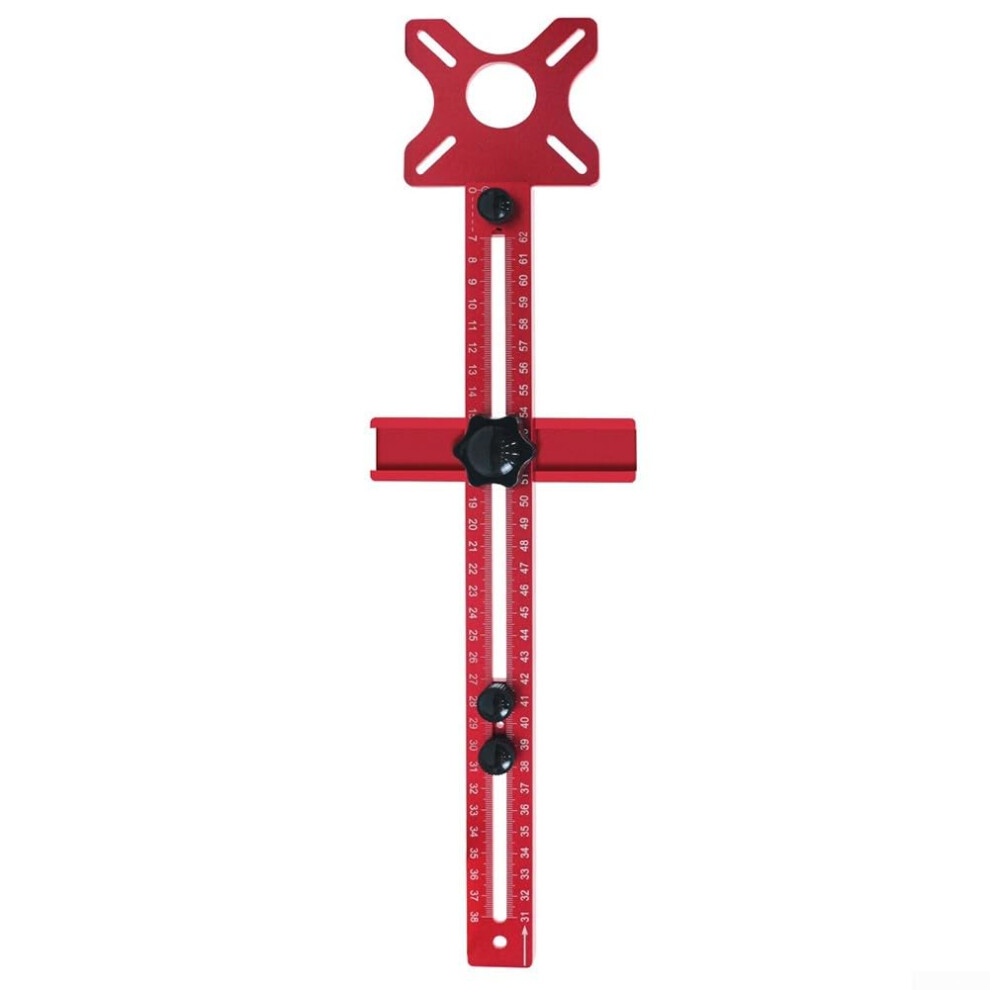 Router Jig With Aluminum Groove Bracket For Cabinet Making And Woodworking Accurate Cabinet Cuts (A) 9323874249858