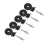 100Set Elektrische Zaun Isolator Eisen Post 7