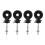 100Set Elektrische Zaun Isolator Eisen Post 4