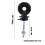 100Set Elektrische Zaun Isolator Eisen Post 14