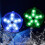 Αξεσουάρ φωτισμού LED Starlight Starfish, Λειτουργεί με μαγνητική μπαταρία, πολύχρωμο 1