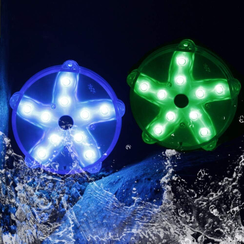 Αξεσουάρ φωτισμού LED Starlight Starfish, Λειτουργεί με μαγνητική μπαταρία, πολύχρωμο