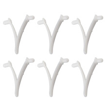 Accesorios de bloqueo para herramientas de piscina, juego de repuesto de clips tipo V, clip tipo mariposa en V para cepillo de piscina/spa, rastrillo
