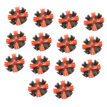 Golf Shoe Spikes 14Pc Outdoor Replacement Studs Nonslip FastTwist Cleats Accessories Red Screw Nails