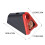 Professional Welding Iron Stand Aluminum Construction-Red 2