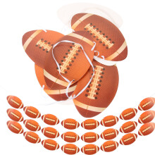 16 Rugby Fußball Fahnen Partydekoration