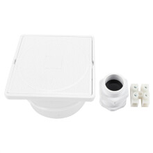 Boîtier de distribution d'éclairage subaquatique pour installations d'éclairage de piscine, boîtier de remplacement étanche avec joint