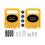 Multipurpose Double Featherboards Miter Gauge Slot-Yellow 1