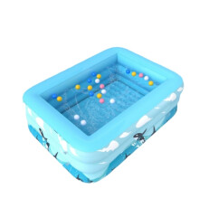 Sicheres aufblasbares Kinderbecken, großes Freibad für Kinder, aufblasbares Kinderbecken mit verdicktem, neuem, umweltfreundlichem Material