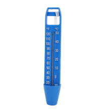 Dompelthermometer met gemakkelijk afleesbaar display, ideaal voor watermeting in zwembaden en spa's, dubbel display en hogere nauwkeurigheid, zinkend.