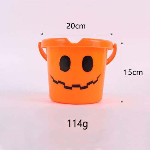 Απαραίτητος κουβάς για το Spooky Season, διακοσμημένος με μαγευτικά φαναράκια Jack O'Lanterns, 1