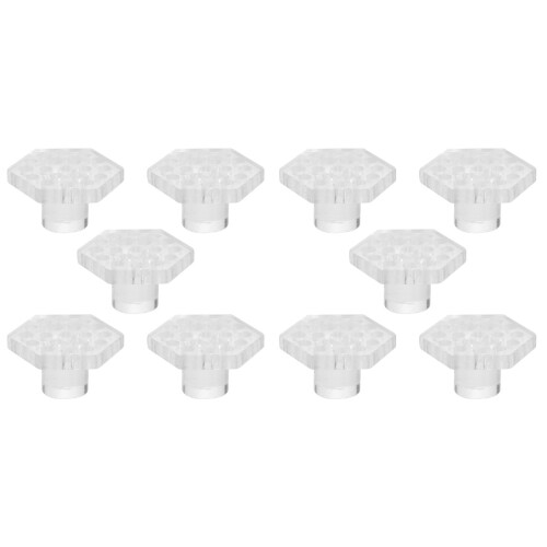 10 Korallenfrag Stecker Sechseckig Für Rack 1