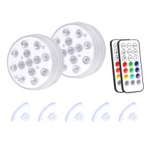 Luci per piscina a colori variabili, design sommergibile, luci LED intelligenti per piscine fuori terra con grado di protezione IP68 e telecomando,