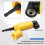 Heavy Duties 90 Degree Right Angles Screwdriver Attachment with 5