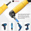 Heavy Duties 90 Degree Right Angles Screwdriver Attachment with 7