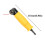 Heavy Duties 90 Degree Right Angles Screwdriver Attachment with 3