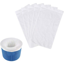 Calzini per skimmer da piscina, design universale per una facile pulizia, rete a maglia ultra fine per la rimozione dei detriti, prolunga la durata