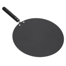 Nonstick Crepe Pan for Stovetop Aluminum Round Pancake Griddle Easy Flip Fast Heat Conduction Fry Eggs Pizza