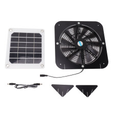 Ventilatorset op zonne-energie, energiezuinig, geurverwijderend, gemaakt van ABS-materiaal, hoge conversiesnelheid, waterdicht, eenvoudig te