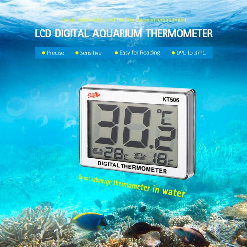 KT506 Θερμόμετρο ενυδρείου εύκολης εγκατάστασης, βυθιζόμενος μετρητής 1