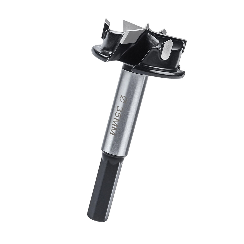 Precisions 35Mm Hinge Mortising Drill Bit Triple Fluted Cutter 7696000540641