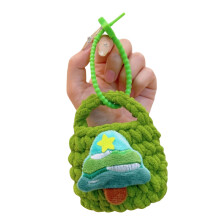 Handcrafted Holiday Key Rings Organizers Keychain Coin Purse -3