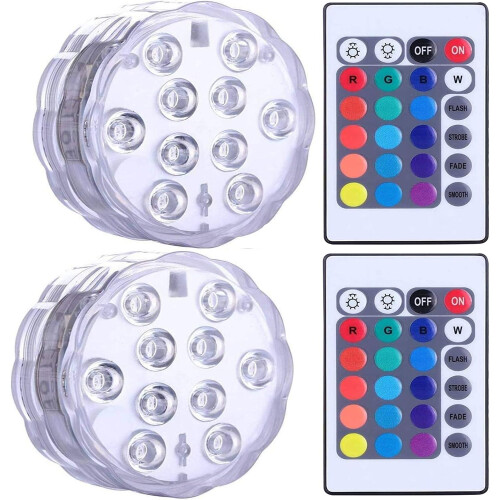 Υποβρύχια φώτα LED, ζωντανή αλλαγή χρώματος RGB & υποβρύχια μαγεία για πισίνα,