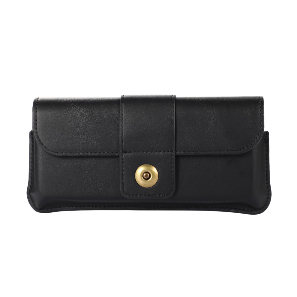 Leather Belt Holster Compatible With Galaxy Z Fold Series And Huawei Mate X Series Men Waist Bag Phone Belt Loop Black 9323874250625