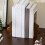 Wooden Christmas Tree Bookends With Metal Base For Desktop 2