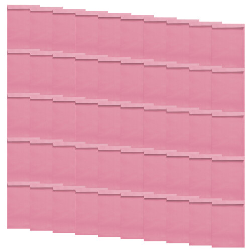 50Pcs Envelopes 12.7x9Inch Colorful Mailing Envelope-Pink