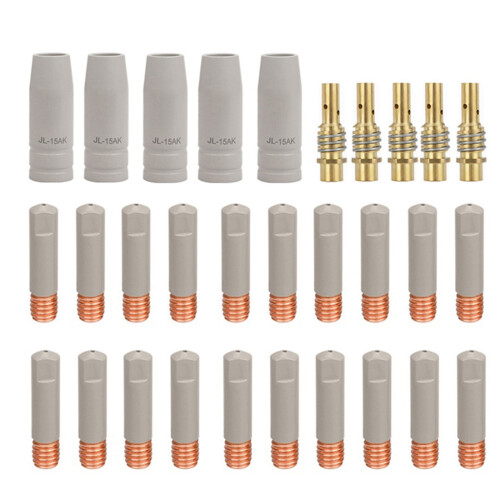 Professional 30Piece Welding Nozzle Kit Metal-0.8mm